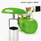 Illustration for article titled ShotCarver Transforms Fruit Into Evil Booze Holder
